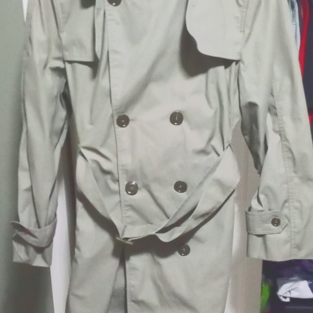 Military trench coat
